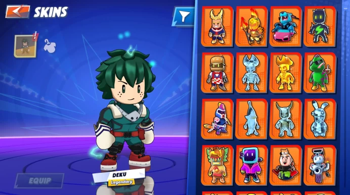 Stumble Guys | Champion Rank | 507 Skins | 134,000 Trophies | 1300 Gems