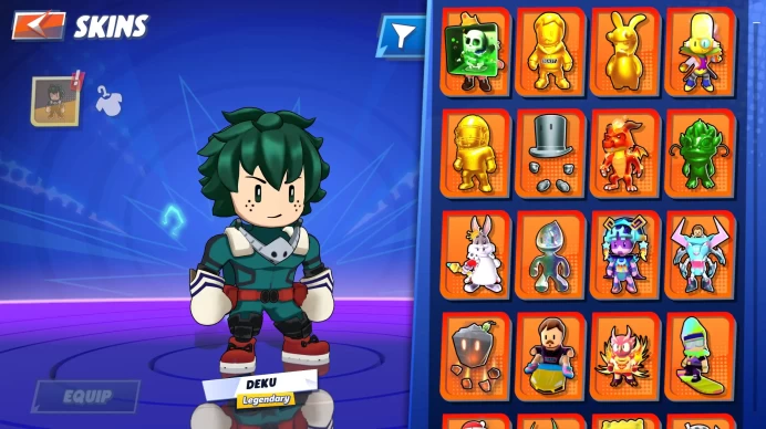 Stumble Guys | Champion Rank | 507 Skins | 134,000 Trophies | 1300 Gems