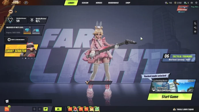 Lilith Games Account | Level 6 | 2,592 Gold | Rank Unlocked