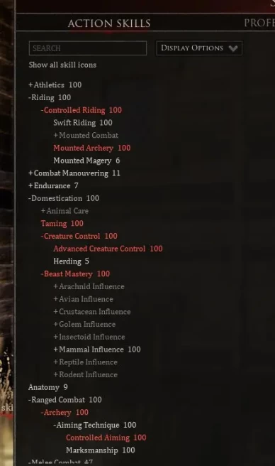 Mortal Online 2 | Alvarin Veela 82 Mastery | Tamer | Oghmir Bow Crafter