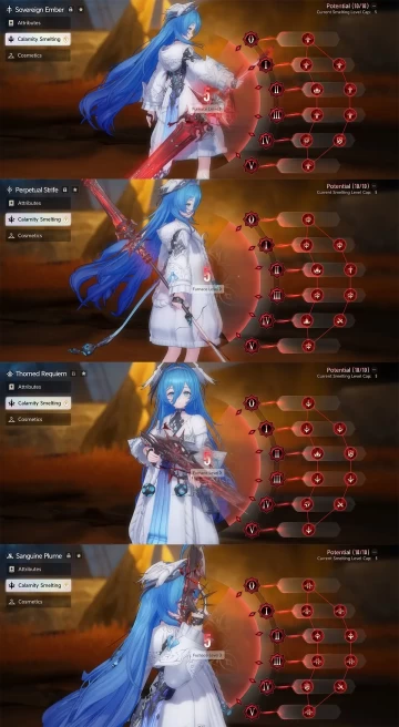Tower of Fantasy EU | TR 65 | All Calamity Weapons S10 | Flora, Psyche, Zhiliu Skins
