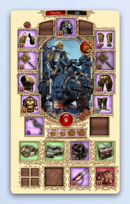 Albion Online | Level 9 | Full Purple Gear | Extensive Backpack | RU Minor Server