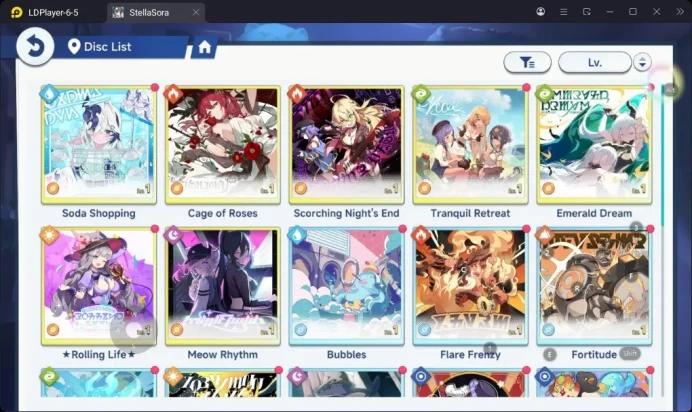 Stella Sora | Global Starter Account | Level 2 | Chixia, Nanoha, Gerie