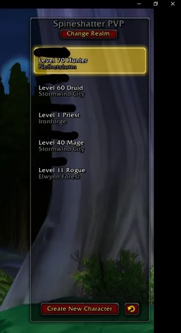 WoW Season of Discovery | Level 70 Night Elf Hunter | 3 Characters | Active Subscription