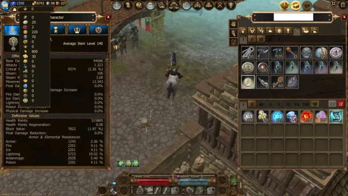 Drakensang Online (EU) Grimmag | Level 100 Mechanicus | Email Access