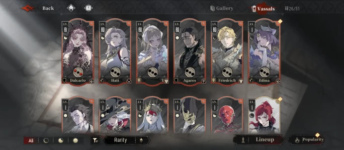 13 SSR Account | Dalcarlo x2 | Transcendent Ami | Story 3-2 | EU/Global