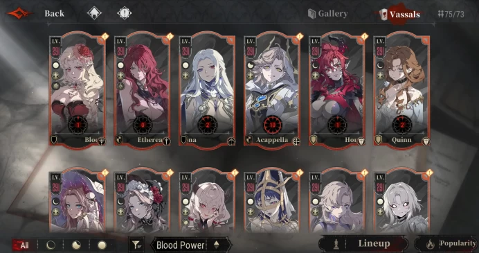 Evony EU | 385k+ BP | 75/75 Vassals | 73,000+ Moon Tears | 400+ Standard Spins