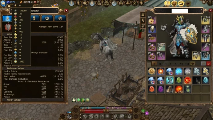 Drakensang Online | Dragonknight Level 100 | EU Heredur Server