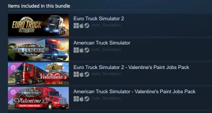 Steam | Euro Truck Simulator 2 + American Truck Simulator | 0 Hours | Clean Account