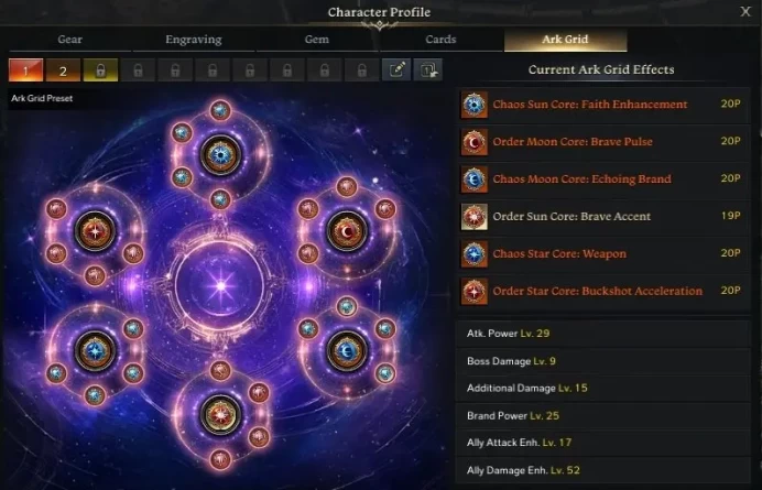 Lost Ark EU | 1750 GS Bard | 4322 Combat Power | Full 8 Lvl Gems