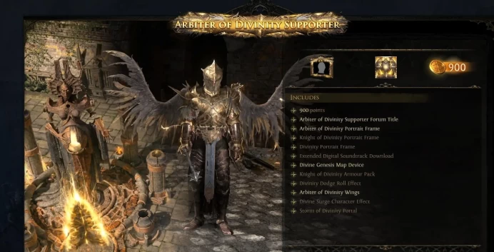 Path of Exile 2 | Arbiter of Divinity Supporter Pack | Witch Blood Mage | Standard League