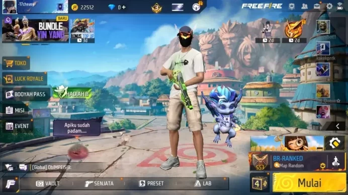 Indonesia |M1887 Hand of Hope|EVO Woodpecker Majestic Prowler|AN94 Tornado Bolt|25 Vault, 7 Bundle|Log Google|Check SS|FF1584