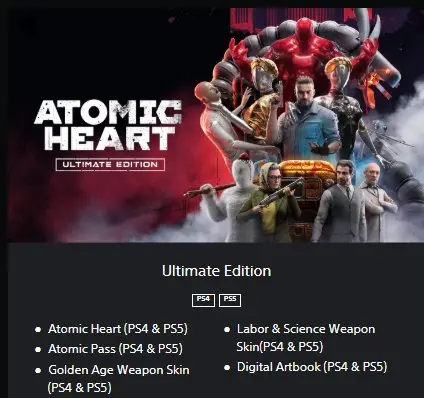 Atomic Heart Premium Edition | PS4 and PS5 | Poland Region