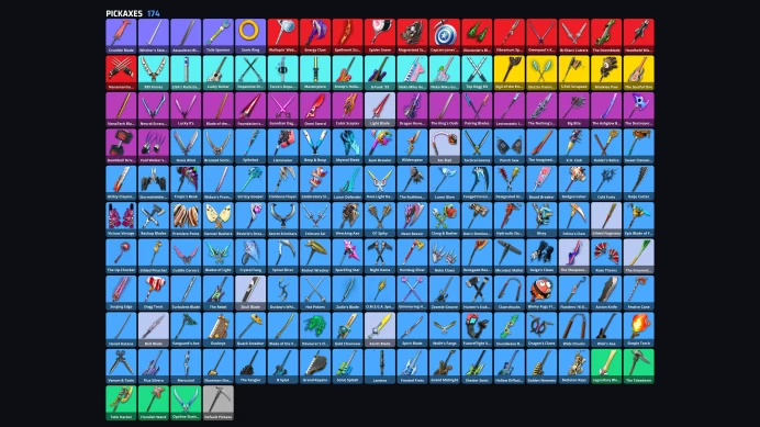 131 skins | Spider-Man | Xander | Darth Vader | Snap | Nezumi | Malik | The Origin | Paradigm (Reality-659) | Ronin | A5601