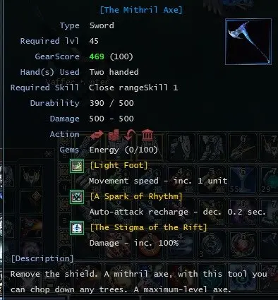 RF Online | Accretia Striker Level 50 | Full Equipment | Fresh Server