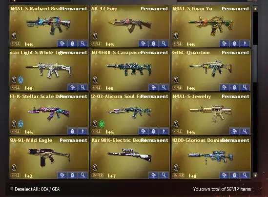 CrossFire NA | General Rank | 56 VIP | M4A1-S Angel | Barrett Angel | AK-47 Angel