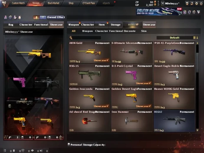 CrossFire NA | Major General | VIP AWM Infernal Dragon | M4A1 Iron Beast | Old ID