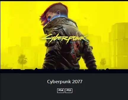 Cyberpunk 2077 | PS4/PS5 | Ukraine Region | Your Account or New