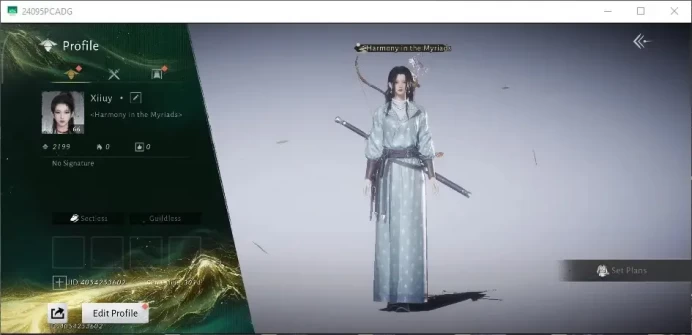 GLOBAL|1 Harmonic Core Unused|Lv 66|13k GS|Humble Hero,Lone March,Jianghu Wanderer Etc|Female MC|Log Netease|Takemail|WWM1613