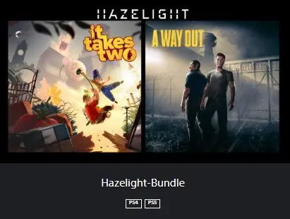 Hazelight Bundle | PS4 / PS5 | Ukraine Region | Your Account or New