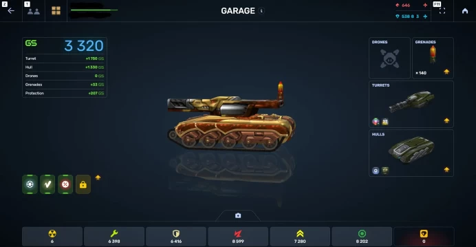 Tanki Online | Warrant Officer 4 | 538k Crystals | Thunder Excelsior | Armadillo