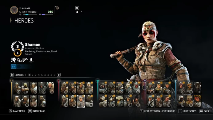 For Honor | 112 Rep | 8,900 Steel Credits | Full Access | PC Ubisoft