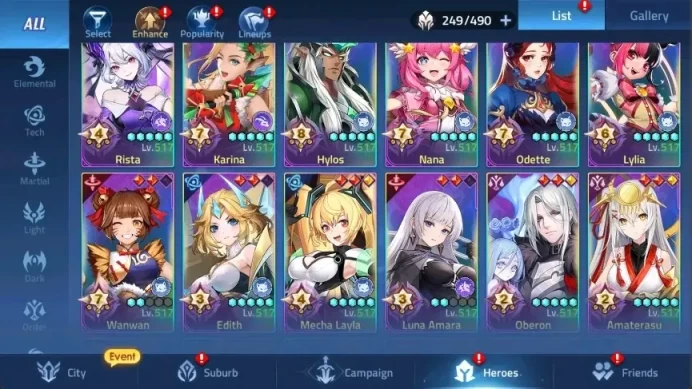Global 70***|Lv.268|Camp 74-4|VIP 10|Power: 981M|9 Nexus|58 Awakening|Hero 249|14 UR|6 Epic|Diamond 11,418|Check SS MLA187B