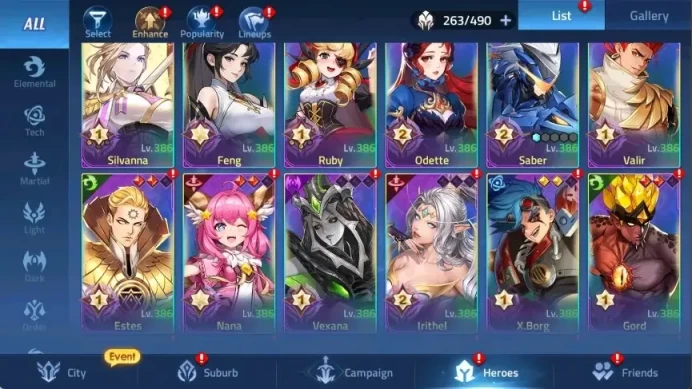 Global 70***|Lv.182|Camp 66-9|VIP 10|Power: 190M|26 Awakening|Hero 263|9 UR|4 Epic|Diamond 93,584|Check SS MLA189B