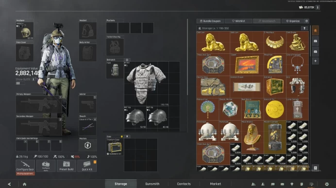 "3x3 Titanium Safe Case S7" [140M Stored Value] [67% Extraction Rate]  [Hero Rank] 100% Secure Full Access, Arena Breakout Infinite.
