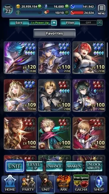 Global|Rank 22|Full Mushoku(Roxy,Eris,Rudeus G)+(SM Sera,Lenius Unbound,Telestio,A Mayly,etc)|5UR 1LR 45SSR Ark|CodeOnly|LC1639