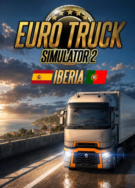 Euro Truck Simulator 2 | Iberia DLC | TruckersMP Access | Steam Account