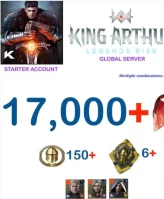 Global | Merlin + Morgan | 17,000+ Diamonds | 6-10 Legacy Tickets | 150-170 Special Tickets | PC