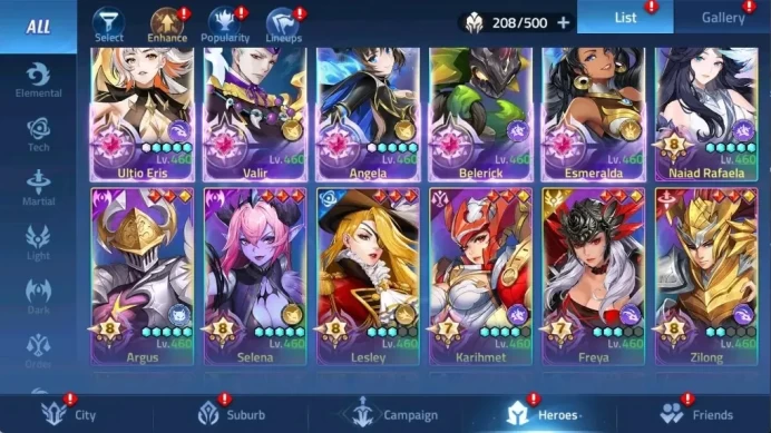 Global 70***|Lv.269|Camp 67-4|VIP 10|Power: 565M|5 Nexus|63 Awakening|Hero 209|12 UR|4 Epic|Check SS MLA192B