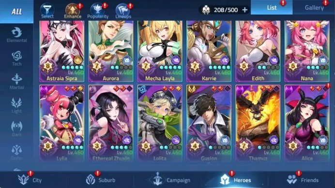 Global 70***|Lv.269|Camp 67-4|VIP 10|Power: 565M|5 Nexus|63 Awakening|Hero 209|12 UR|4 Epic|Check SS MLA192B
