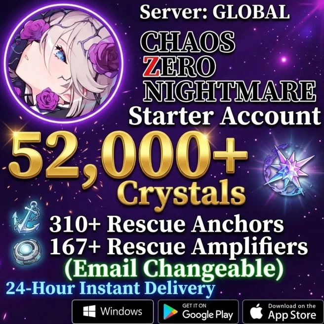 Global | 52000+ Crystals | 310+ Rescue Anchor | 167+ Rescue Amplifiers
