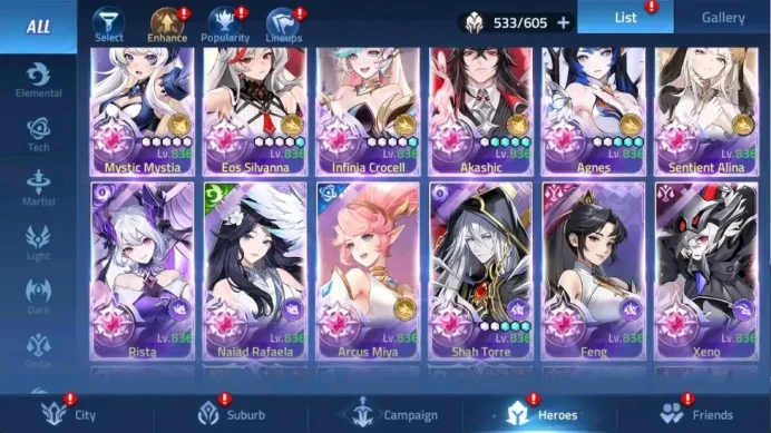 Global 70***|Lv.572|Camp 86-40|VIP 11|Power: 30868M|45 Nexus|69 Awakening|Hero 533|13 UR|21 Epic|Check SS MLA193B