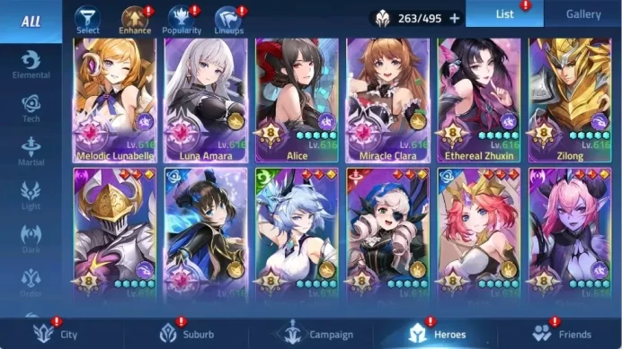 Global 70***|Lv.301|Camp 77-23|VIP 10|Power: 2412M|14 Nexus|72 Awakening|Hero 263|13 UR|8 Epic|Check SS MLA194B