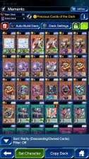 Duel Links|Many Meta Deck(Memento,Shining Horus,DM,Blue Eyes,Shaddoll,SS,Cyber Dragon,Hero etc)|Good Staple|9999+ gems|DL022B