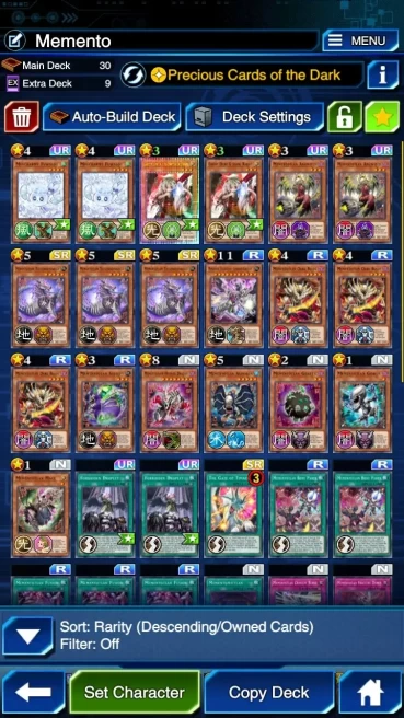 Duel Links|Many Meta Deck(Memento,Shining Horus,DM,Blue Eyes,Shaddoll,SS,Cyber Dragon,Hero etc)|Good Staple|9999+ gems|DL022B