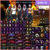 Free Fire Bangladesh | Grandmaster | Level 76 | Prime Lv7 | 12 Evo Guns