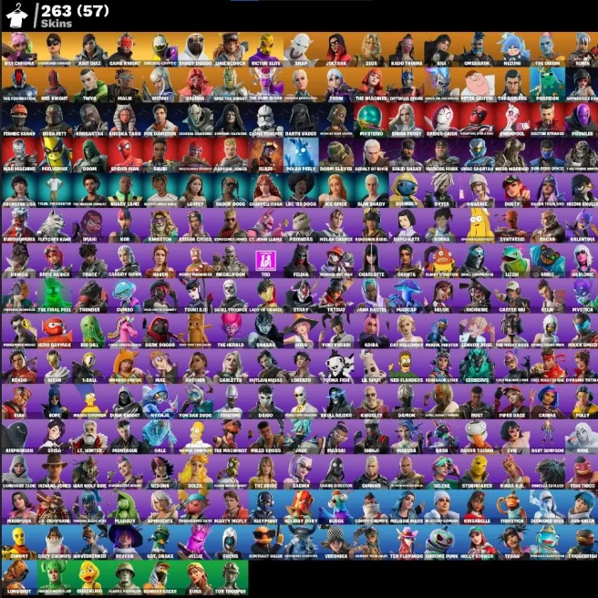 Fortnite PC | 263 Skins | Vivi Chroma | Unchained Ramirez | Kait Diaz