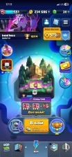 Clash Royale | Level 1543 | Arena 25 | 123 Cards | 12 Evolutions