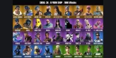 [PC/PSN/XBOX] 36 skins ✅ Royale Bomber ⚡ Blue Striker ⭐ Rose Team Leader ✨ Carbon Commando ✅ Warpaint ⚡ Sultura ⭐ Spectra Knight