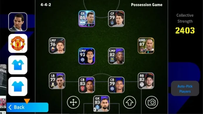 Mobile |PW 2403|Epic Didier Ricardo Quaresma,Shwt LionelMessi|Coach DamiaGranero| EFB4064B