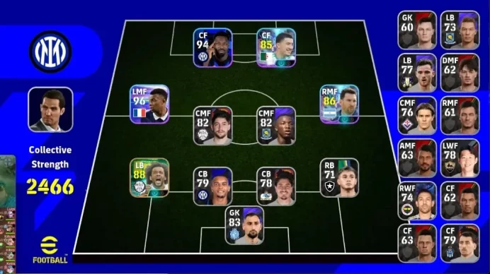 Mobile |PW 2466|Epic Pepe,Shwt IbrahimMaza LionelMessi |Coach DamiaGranero| EFB4065B