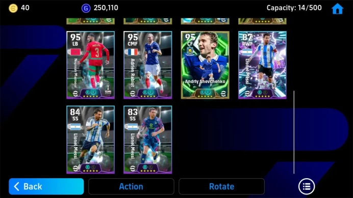 Mobile |PW 3172|BIGT Halland,Epic Puyol Sneijder Cantona,Shwt Laporte Mazraouil Rabiot Messi3Card|Coach FrankLampard| EFB4068B