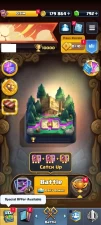KT 15 - Level 56 - 10000 Cup - 0 Max Cards - 8 Level 15 Cards - 15 Level 14 Cards - 792 Gems - 77 Emotes - 14 Evo Cards