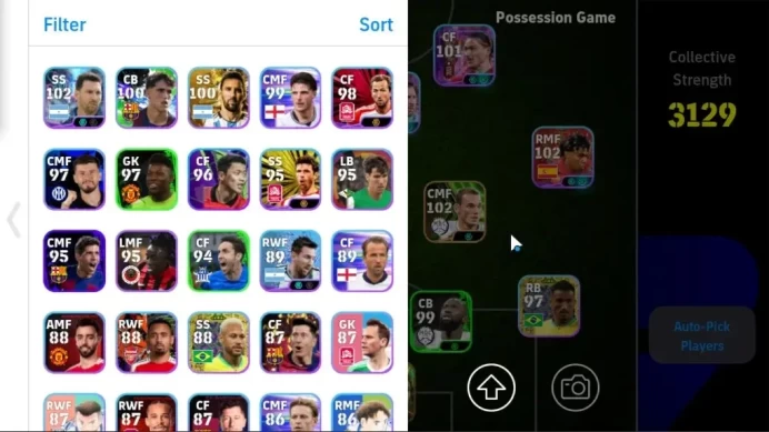Android|Power 3129|10 Epic Didier Drogba,Leonardo Bonucci,Wesley Sneijder,Iker Casillas|6 ShowTime Johan Manzambi|PES2027|EF4363