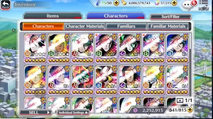 Global|BP 1,1M+1,2K CC|57K Or|TYBW26 Rukia,11th Aizen,Ulquiora,GrimJow,10th Rukia,Ichigo,2 Renewd,Etc|9,9K AccTic|KlabID|BBS3092
