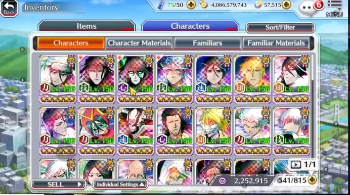 Global|BP 1,1M+1,2K CC|57K Or|TYBW26 Rukia,11th Aizen,Ulquiora,GrimJow,10th Rukia,Ichigo,2 Renewd,Etc|9,9K AccTic|KlabID|BBS3092